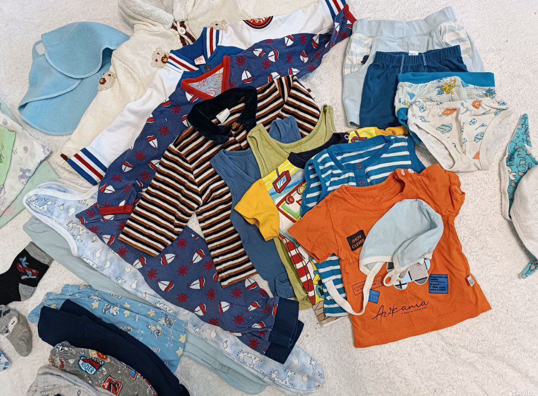 Детские вещи пакетом 62-74 размер - Товары для детей в Ангарск